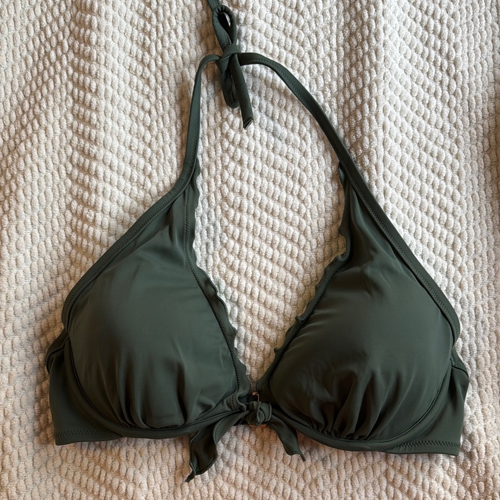 Victoria's Secret Green Triangle Bikini